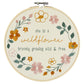 Wild & Free Embroidery Hoop Wall Art