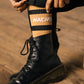 Nachos Comfy Vintage Crew Socks
