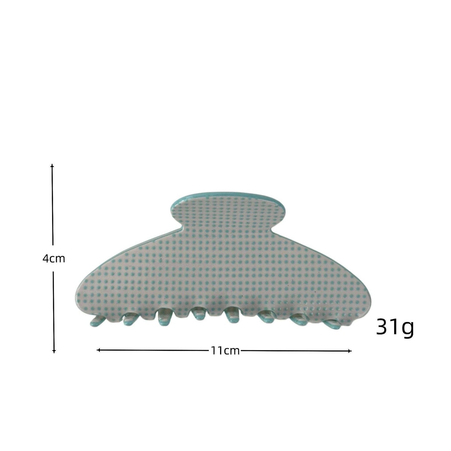 Sweet Polka Dots Acetate Hair Clip