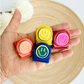 Smiley Clip Magnets Bright & Colorful (Set of 4)
