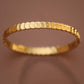 18K Gold Plated Waterproof Stainless Steel Bangle