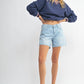 Light Denim Lightweight Jean Shorts