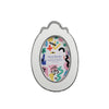 4 x 6 Oval with SideLine Ceramic Frame - Purpose + Passion Boutique