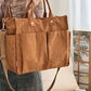 Everyday Corduroy Tote Bags
