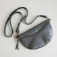 Berkeley Pebbled Black Belt Bag