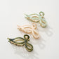 Garden Ribbon Metal Bow Large Claw Clip