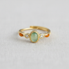 French Vintage Zircon Ring