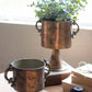 Antique Copper Finish Planter