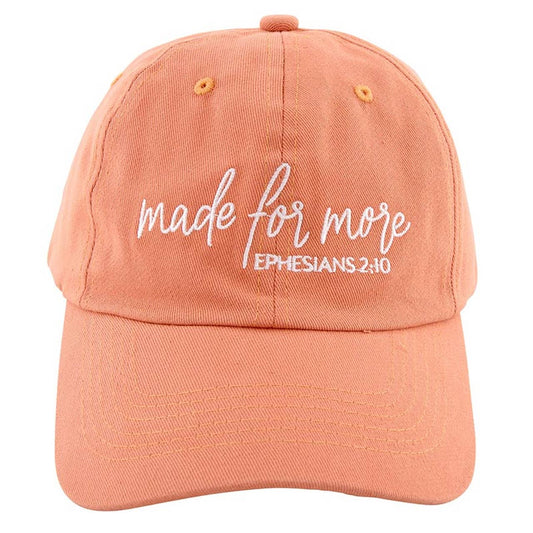 "Made for More" Cotton Adjustable Cap
