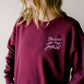 The Lord Is My Shepherd Pullover - Maroon