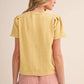 Short Sleeve Sweater Cardigan