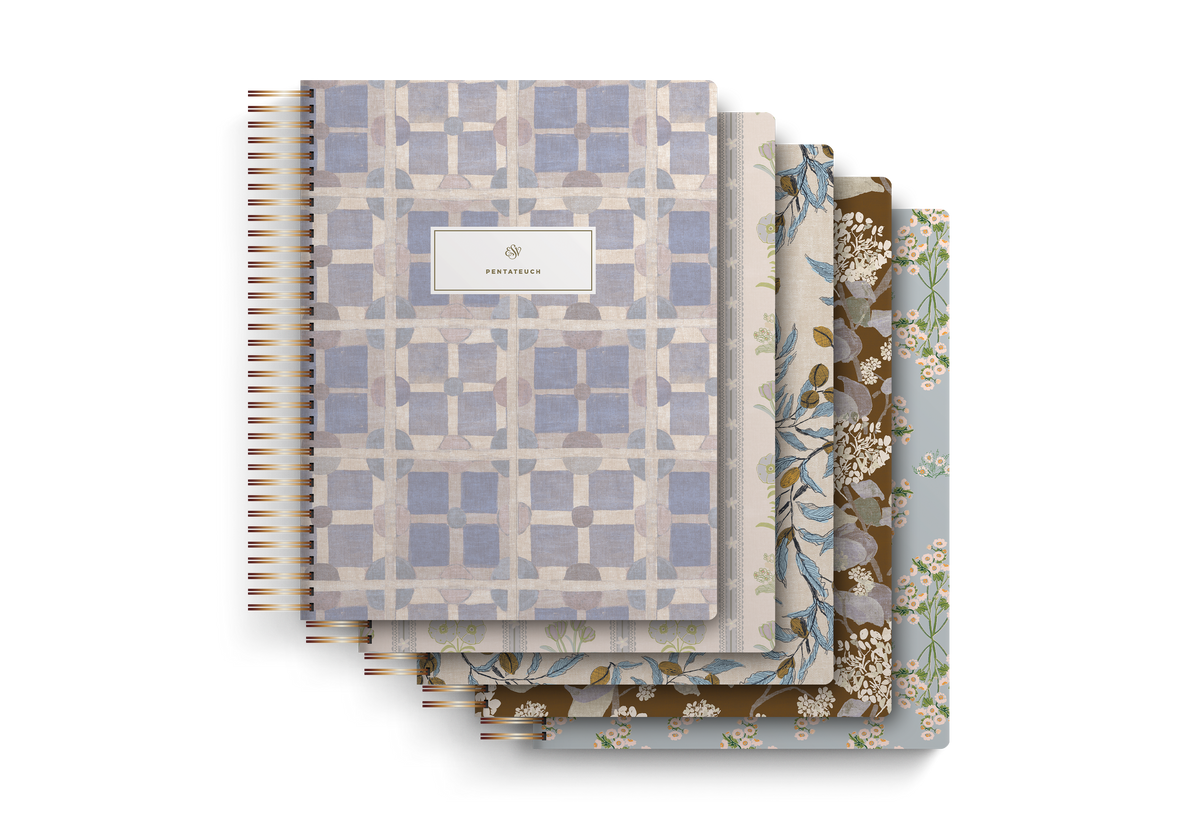 ESV Spiral-Bound Journaling Bible, Five-Volume Set