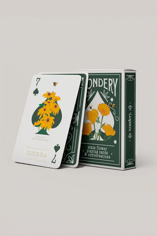Flowers of America Playing Cards