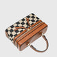 Box Checkered Handbag Crossbody Bag