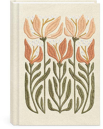 Flower Market Lily Fabric Journal
