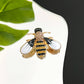Rhinestone Bee Brooch