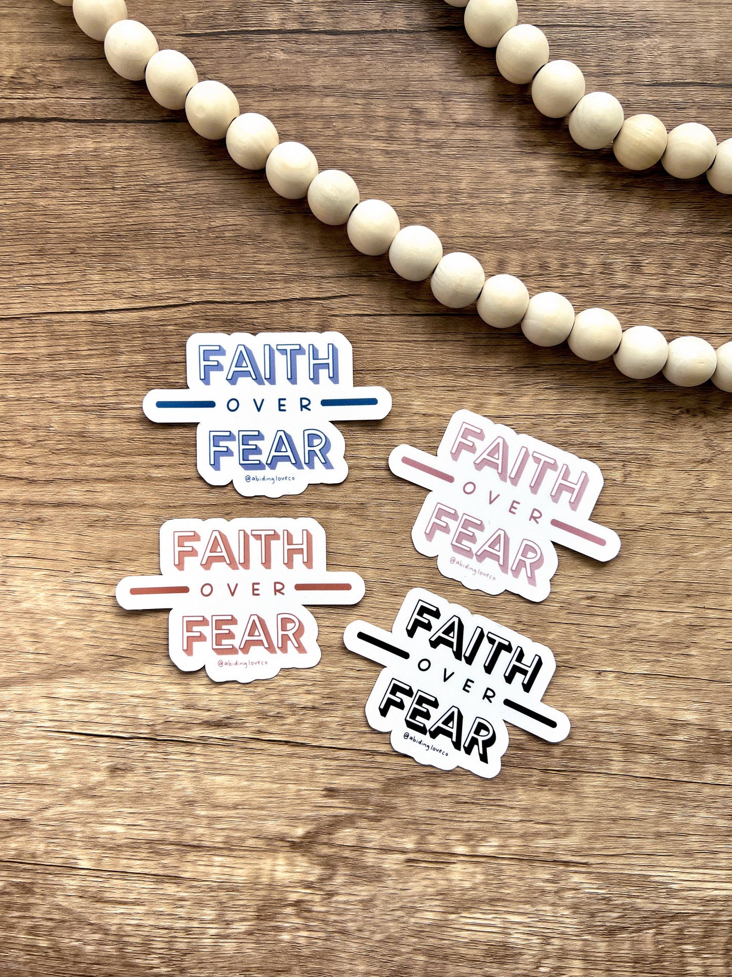 Faith over Fear Sticker