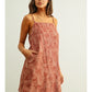 Fall Leaf Print Dress