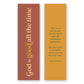God Is Good All the Time Bible Verse Bookmark