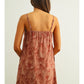 Fall Leaf Print Dress