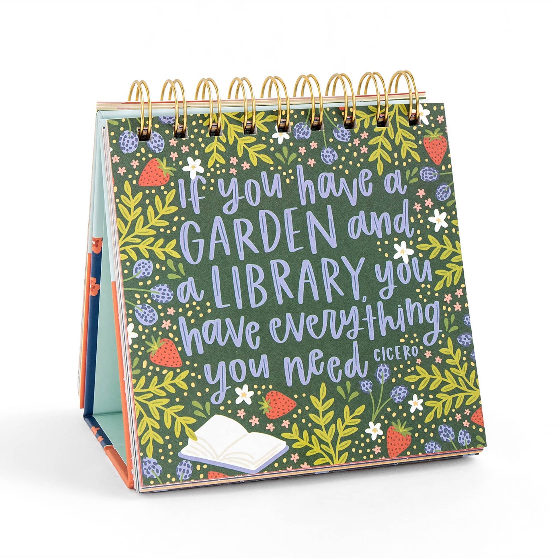 52 Weeks of Book Quotes - Desk Flip Calendar - Purpose + Passion Boutique