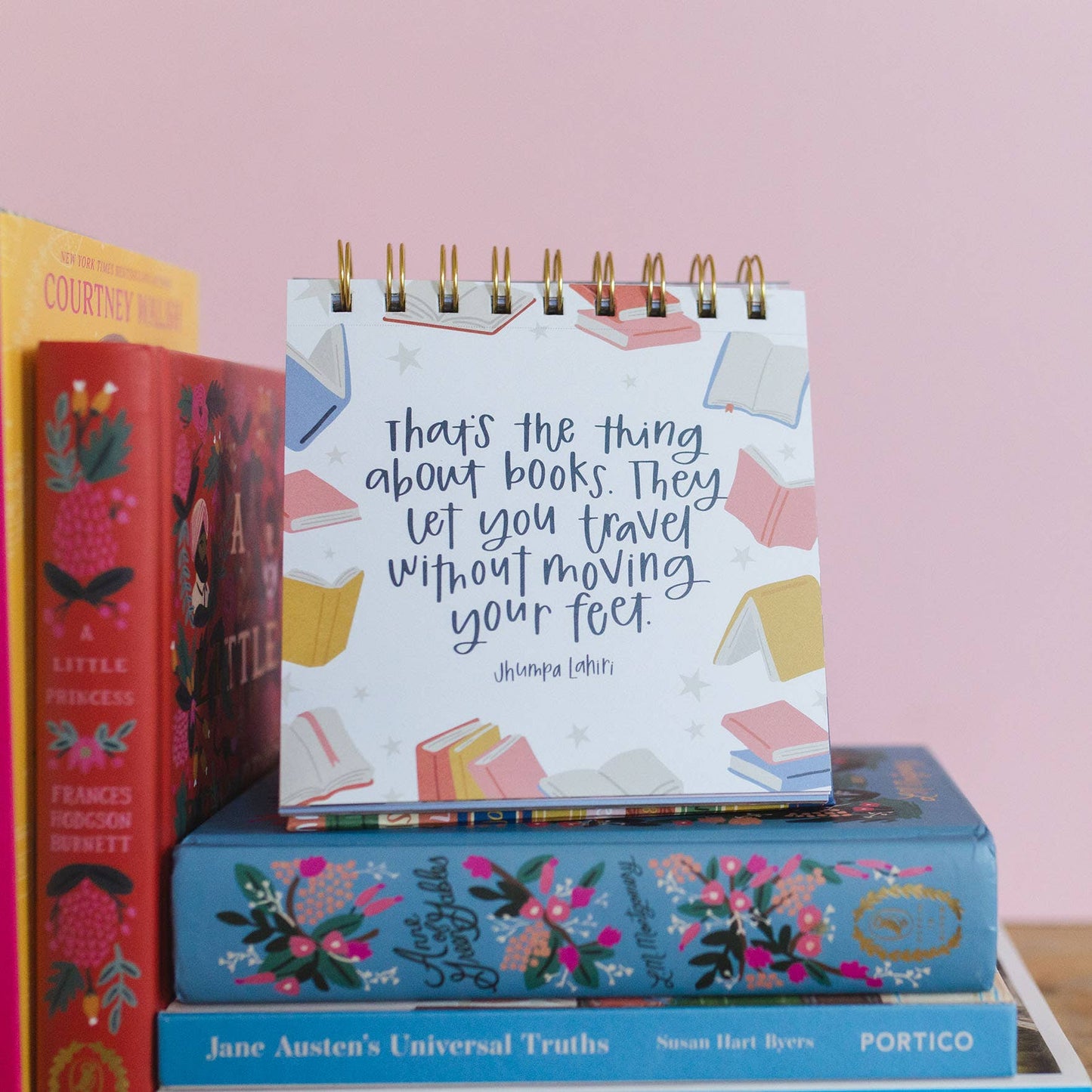 52 Weeks of Book Quotes - Desk Flip Calendar - Purpose + Passion Boutique