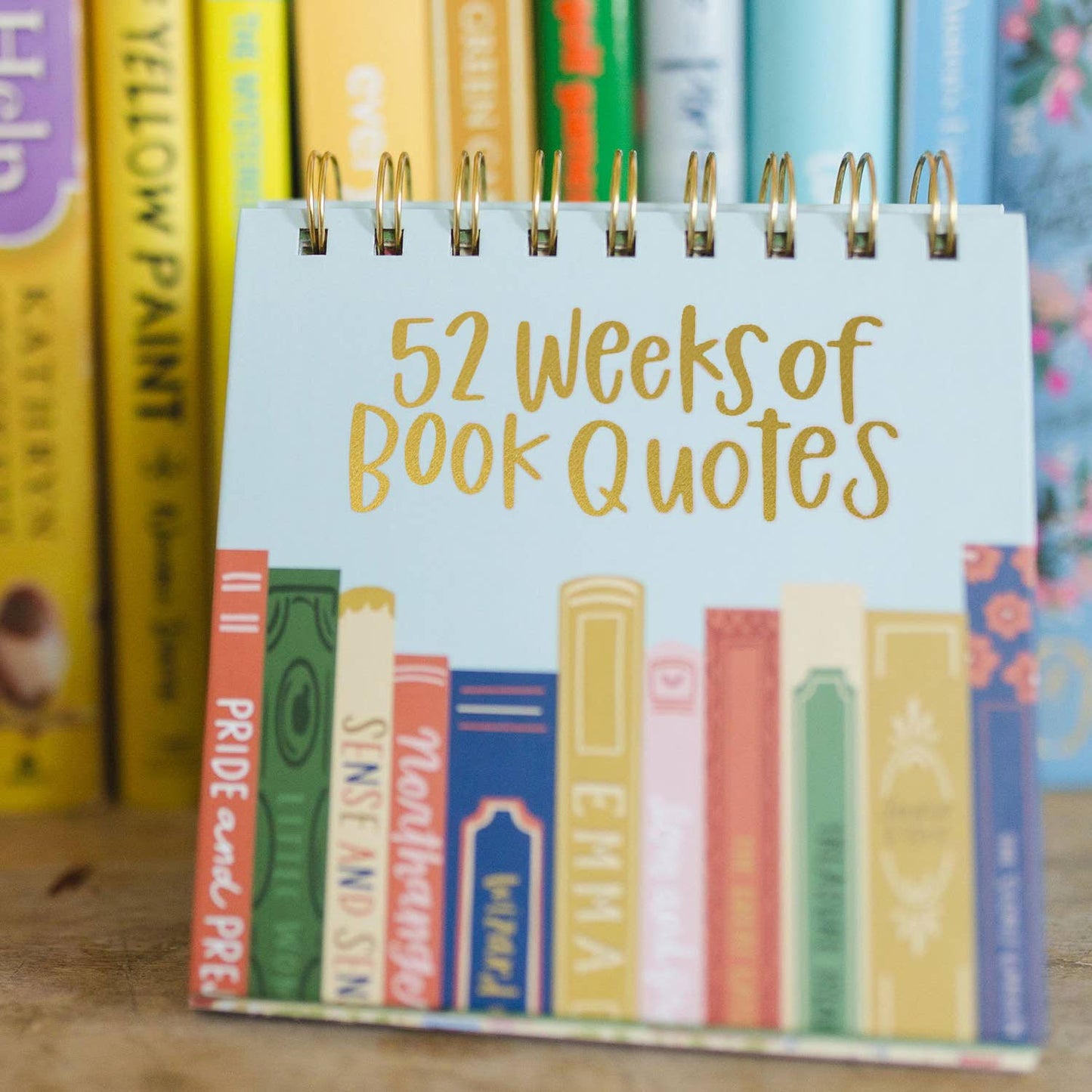 52 Weeks of Book Quotes - Desk Flip Calendar - Purpose + Passion Boutique