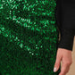 Emerald Sparkle Green Skirt