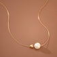 18K Gold Plated Waterproof Stainless Steel Chain Necklace