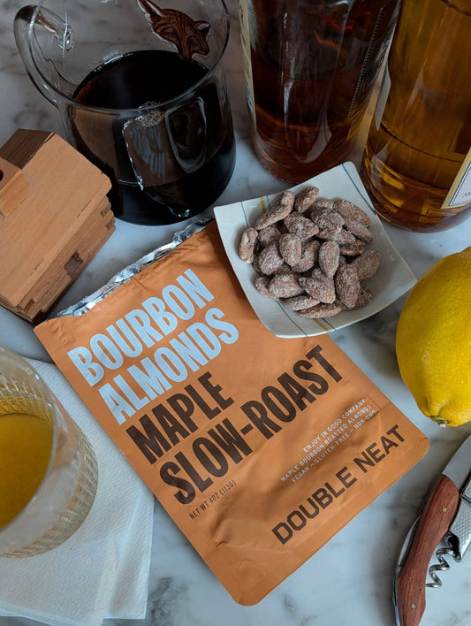 Candied Almonds Bourbon Maple Roasted Nut Snacks