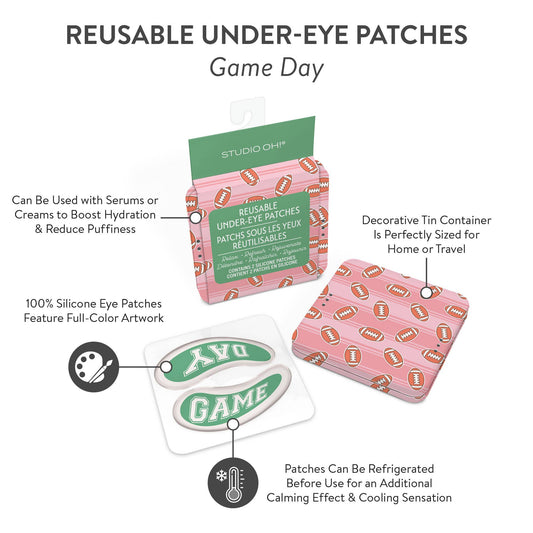 Game Day Reusable Under-Eye Patches