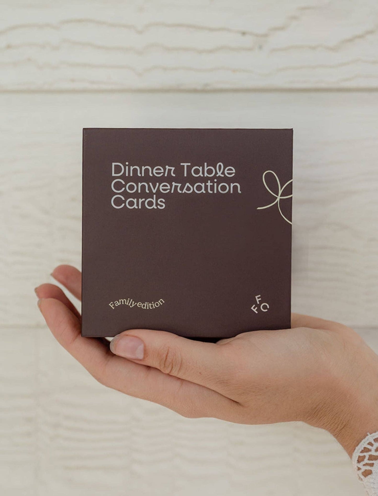 Dinner Table Conversation Cards: Family Edition