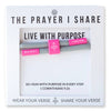 LIVE WITH PURPOSE Bracelet Cord Bracelet