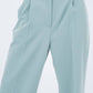 Sky Blue Contrast Trousers with Cream Stripe Details