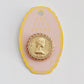 Vintage Medallion Coin Brooch Pin