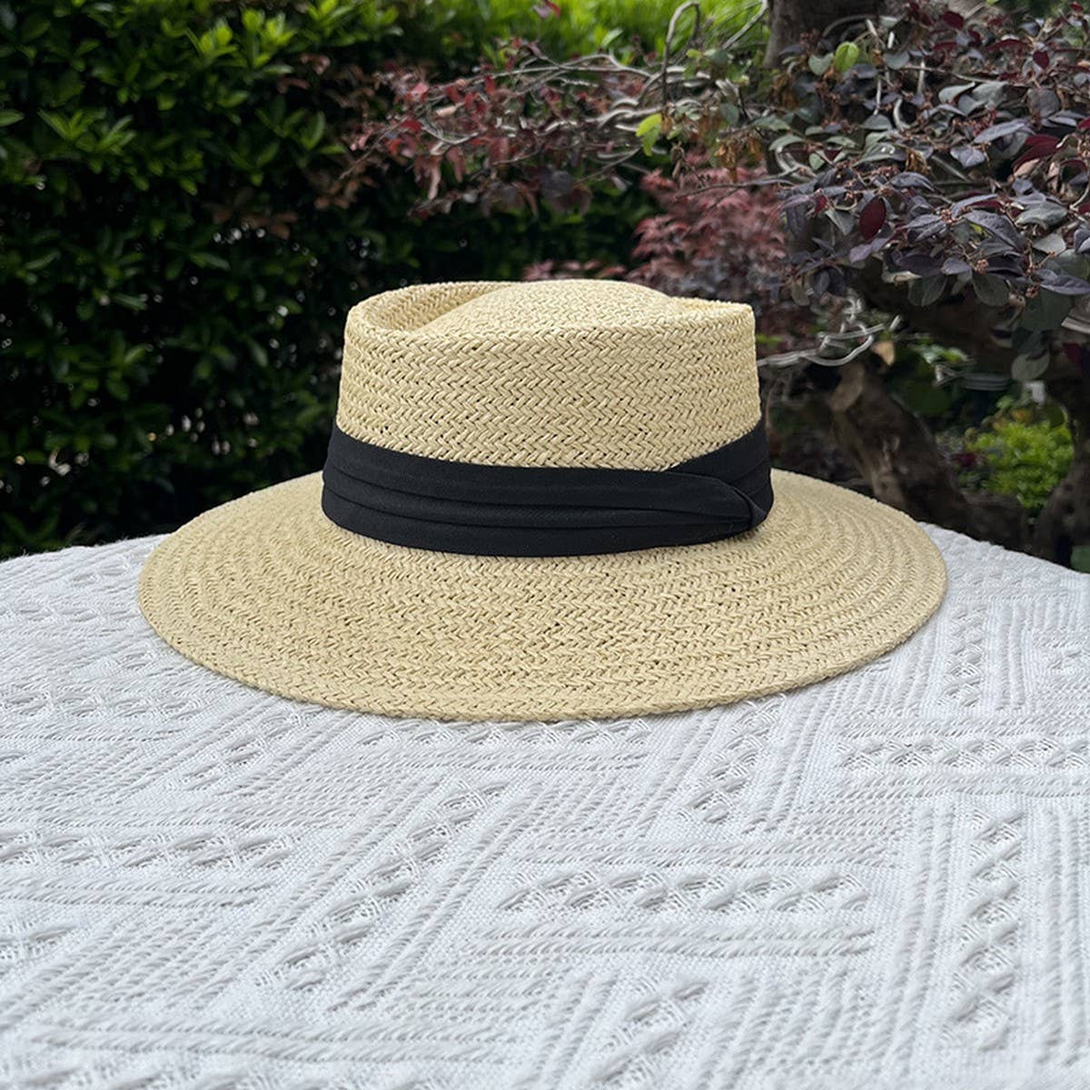 Sun Fedora Straw Hat