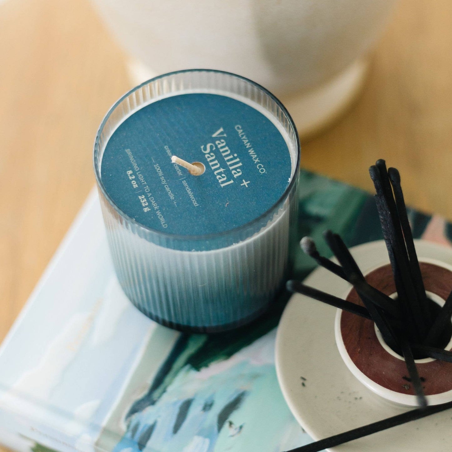 Vanilla + Santal Radiance Series Soy Candle