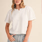 Short Sleeve Sweater Cardigan