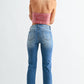 90's Stretch Straight Medium Wash Jeans