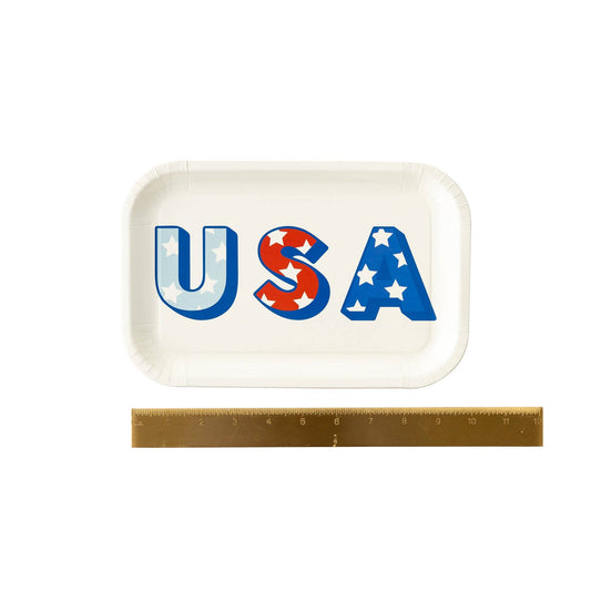 USA Shaped Paper Plate (8)