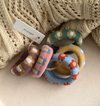 Flower Seamless Hair Ties (Set of 5)