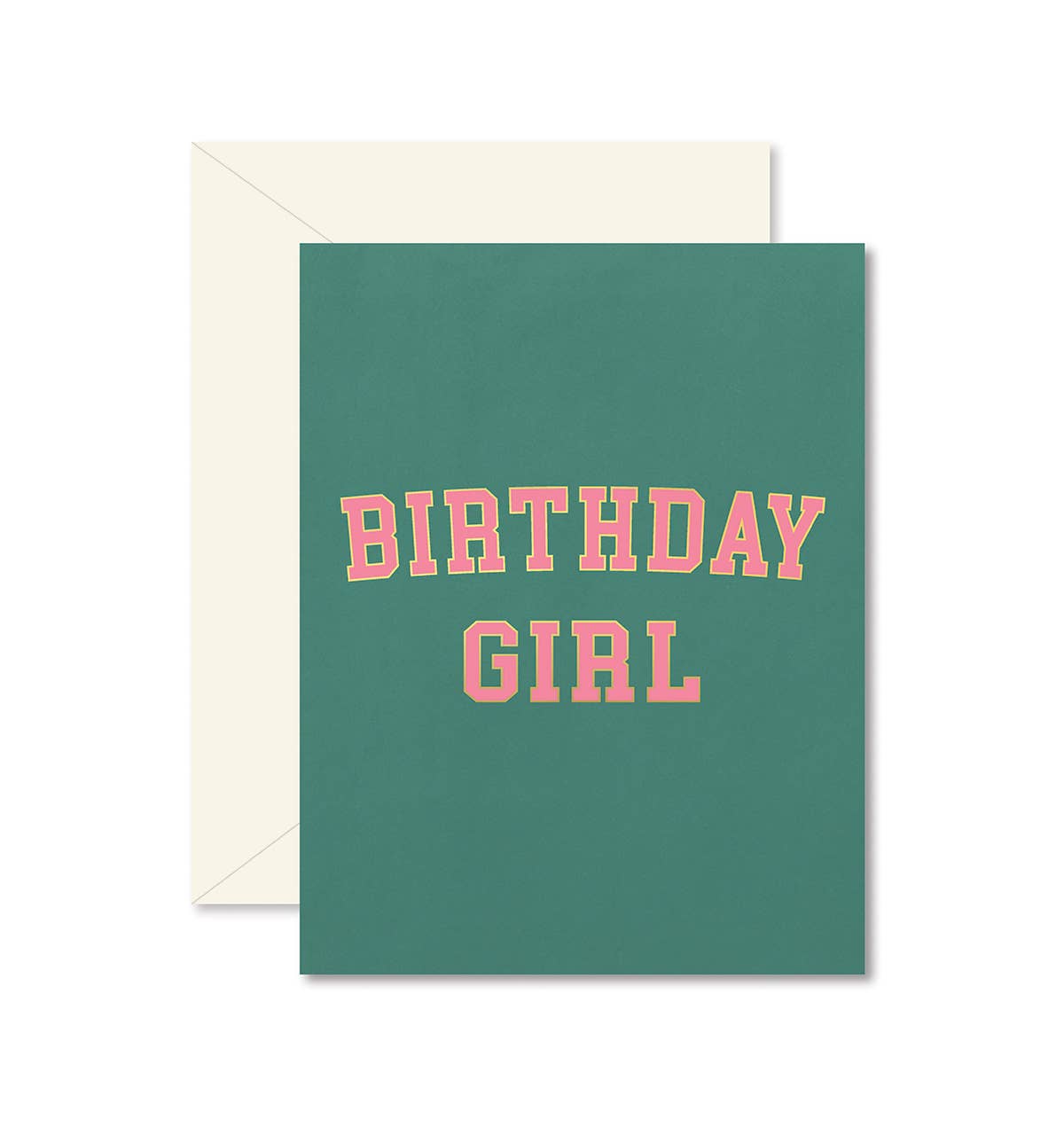 Birthday Girl University Greeting Card