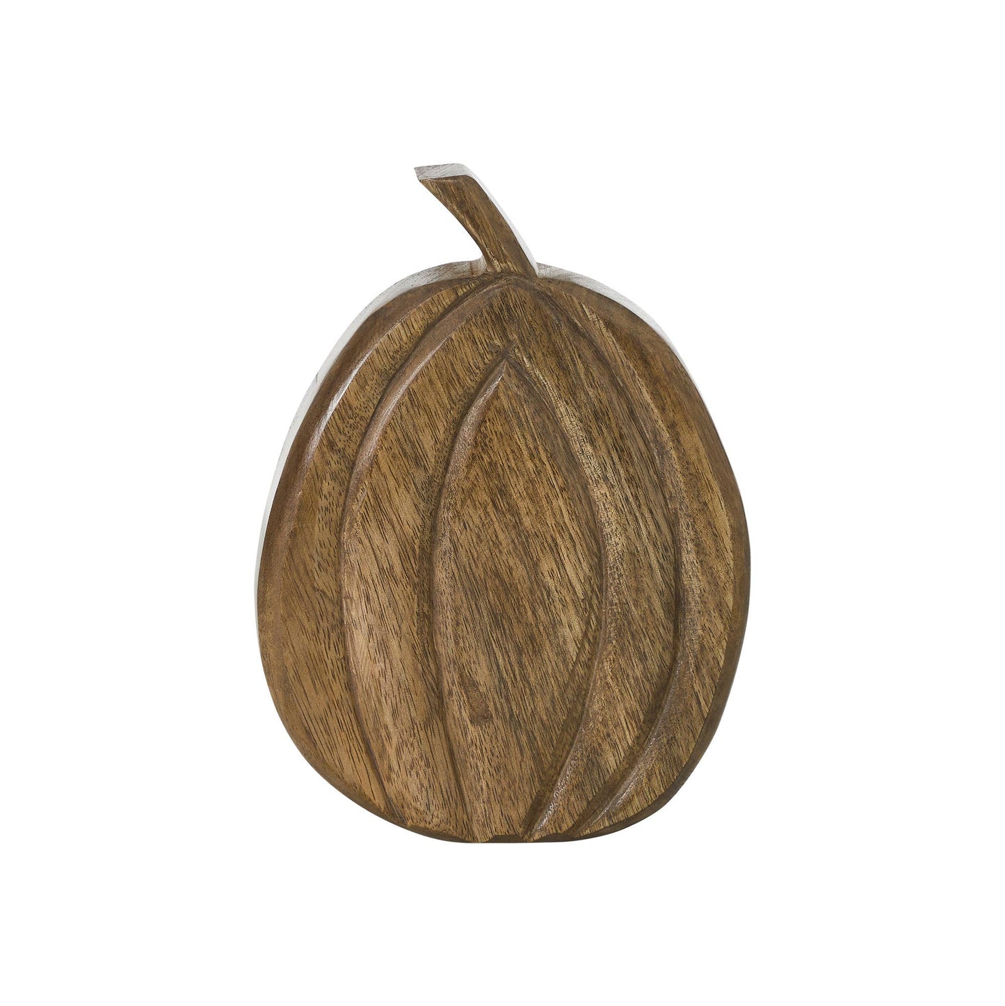 8" Walnut Wood Pumpkin