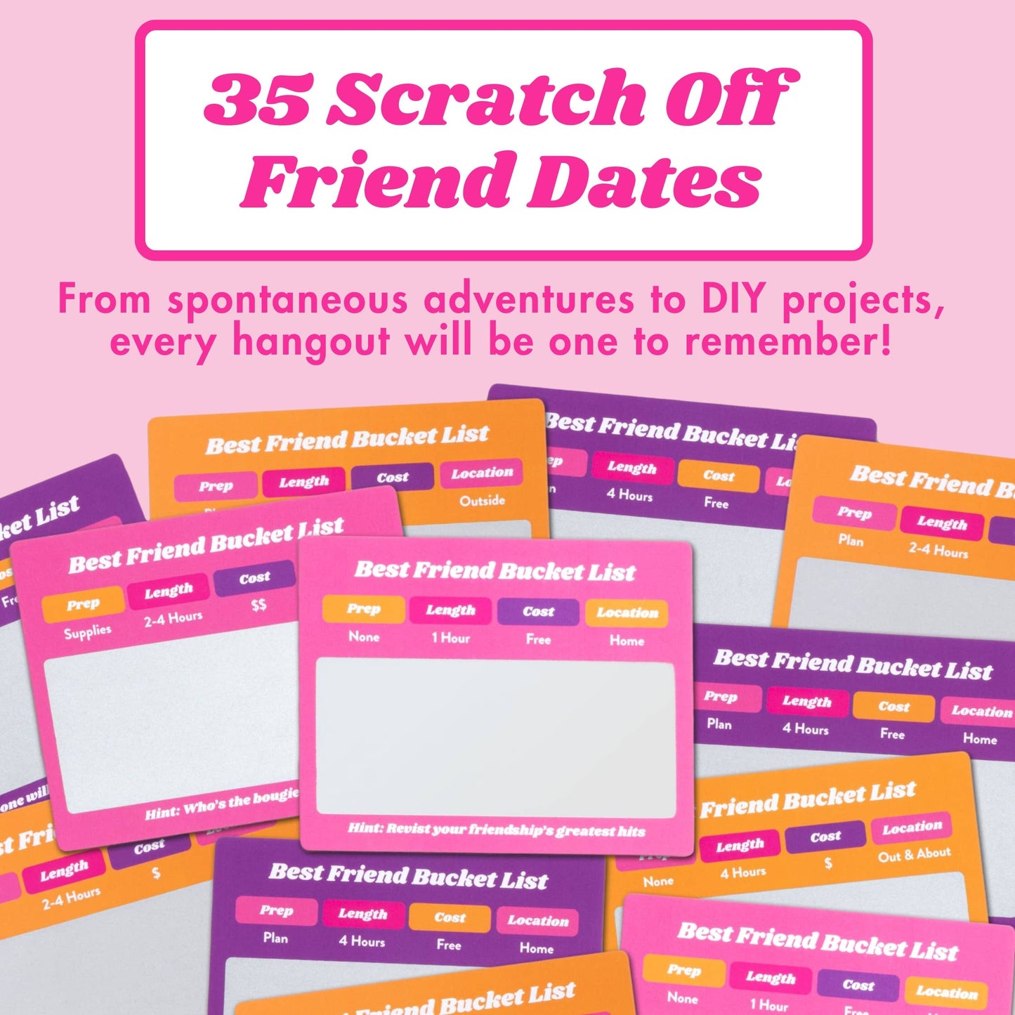 Best Friend Bucket List