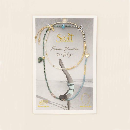Transformation/African Wrap Bracelet/Necklace