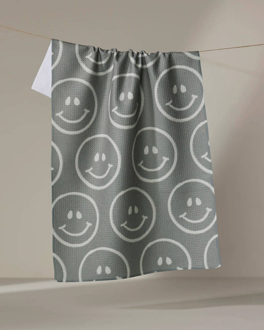 You Make Me Happy Tea Towel