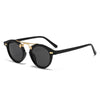 Round-Frame Print Sunglasses