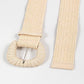 Elastic Braided Buckle Belt