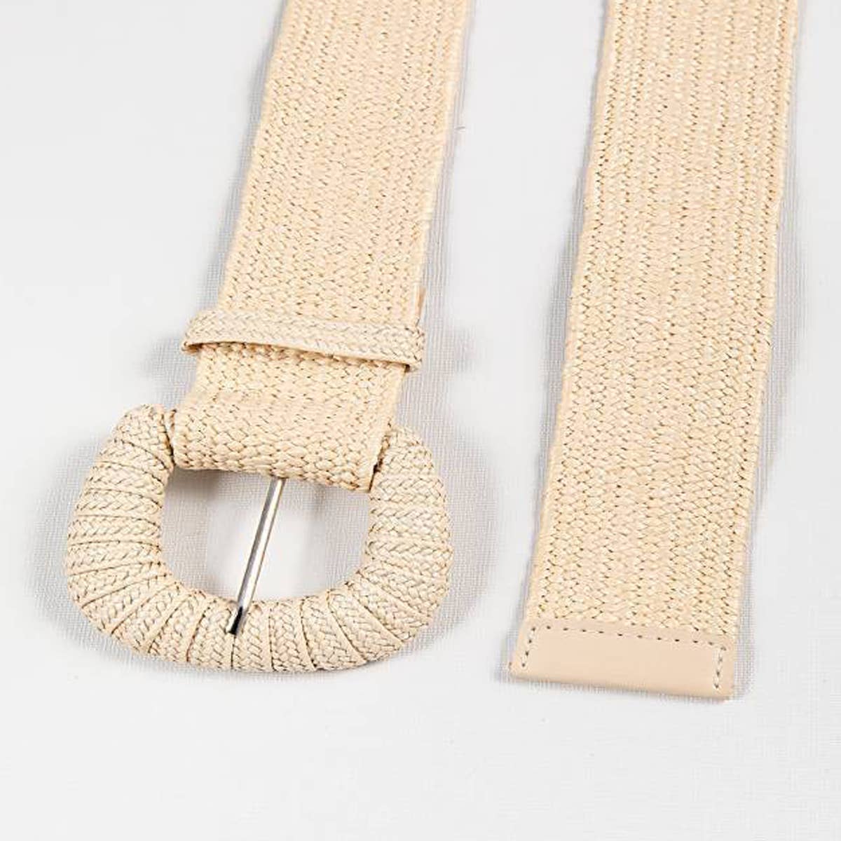 Elastic Braided Buckle Belt