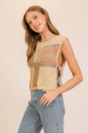 Patchwork Crochet Top